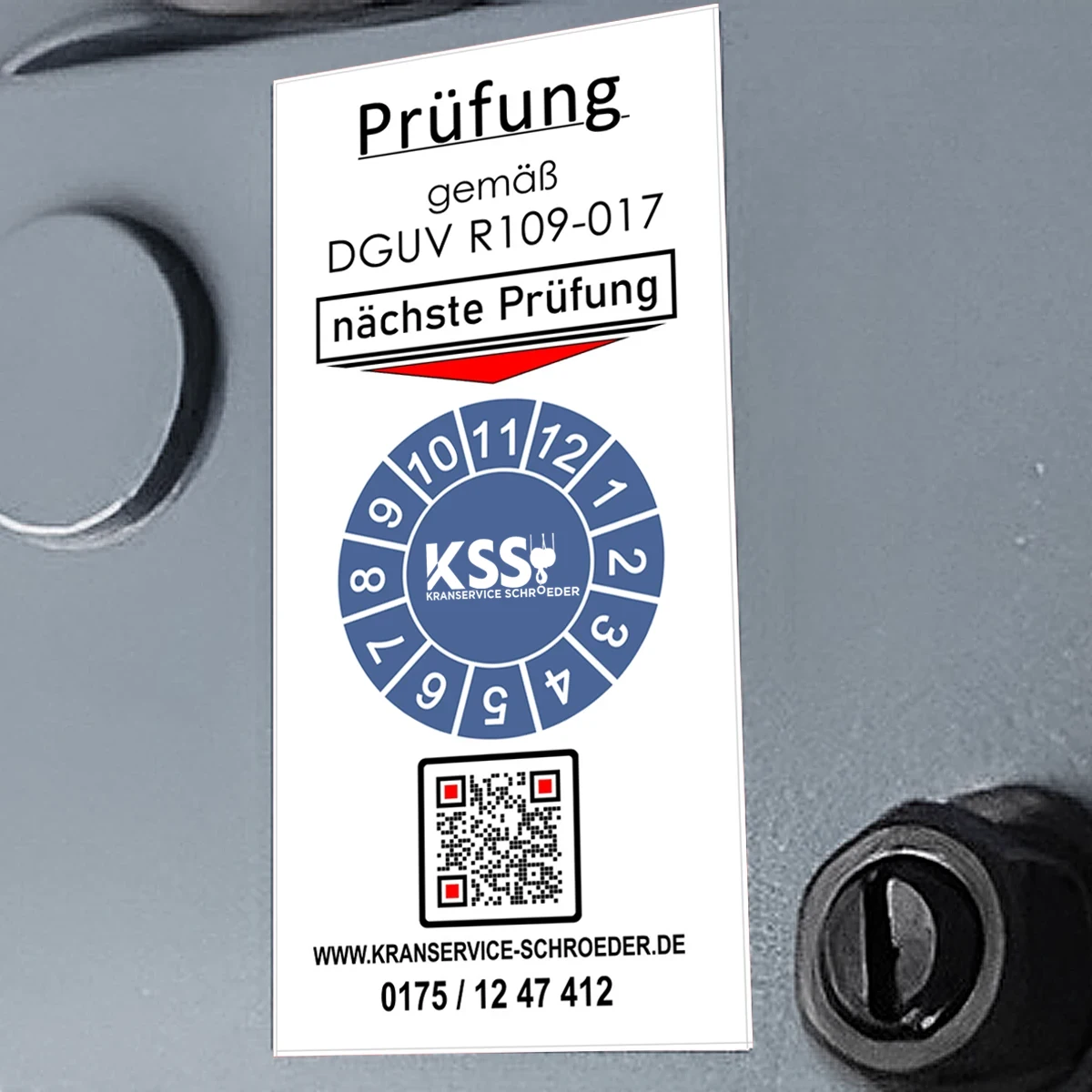 Überprüfungen von Arbeitsmitteln